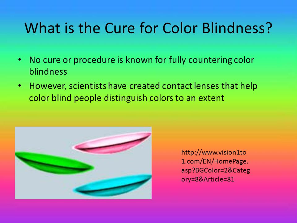 Emotional effects of having color blindness
